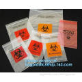 plastic biohazard bag self sealing sterilization bag, Kangaroo Specimen Biohazard Bag Specimen zip lock Bag